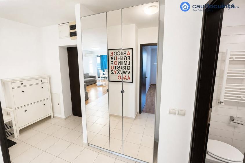 Apartament cu 2 camere semidecomandat, mobilat în Berceni
