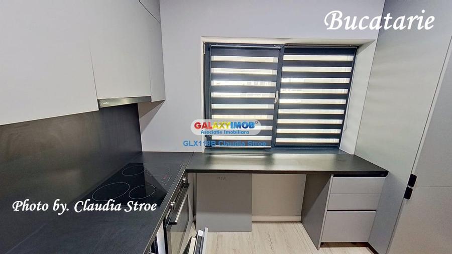 Apartament cu 3 camere semidecomandat, mobilat în Pipera
