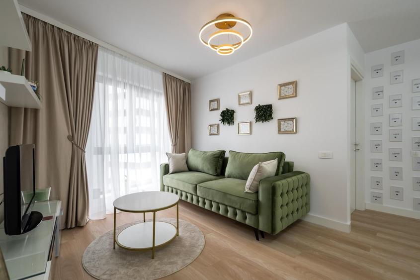 Apartament cu 2 camere decomandat, mobilat în Băneasa