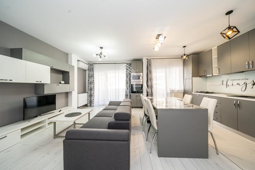 Apartament cu 3 camere decomandat, mobilat în Terezian