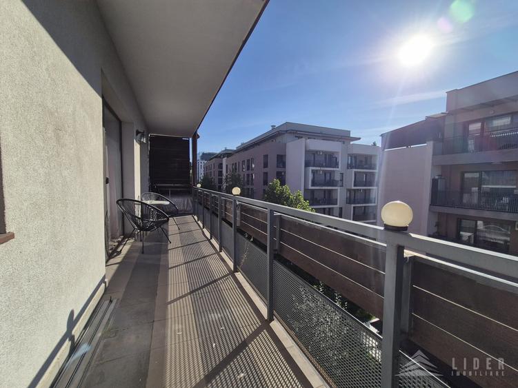 Apartament cu 2 camere semidecomandat, mobilat în Bună Ziua