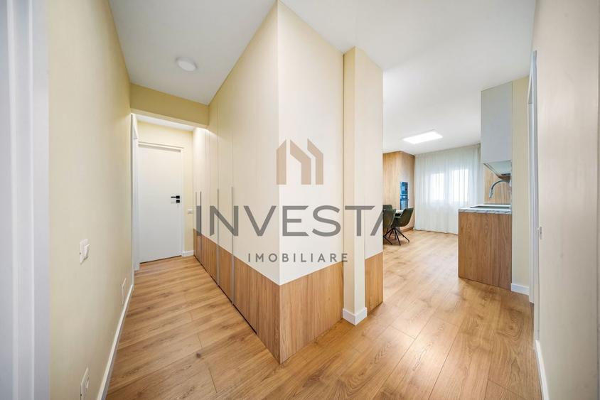 Apartament cu 4 camere decomandat, mobilat în Între Lacuri
