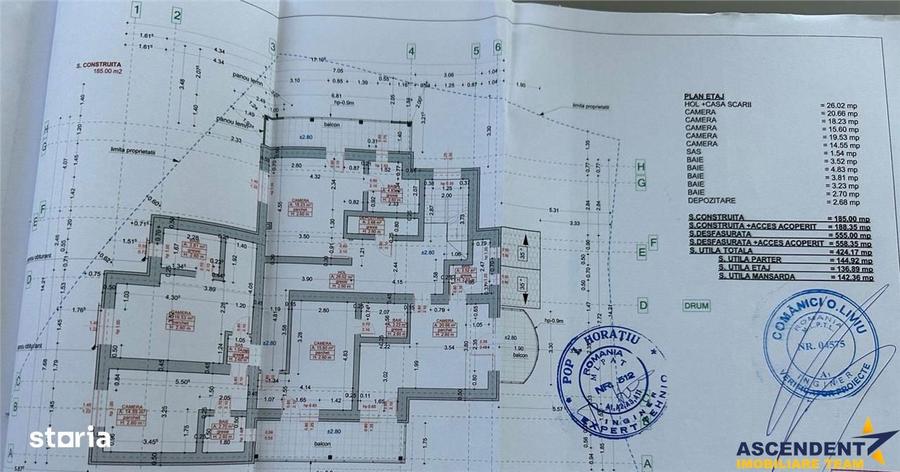 Casă cu 9 camere decomandat cu Teren 843 Mp în Bunloc