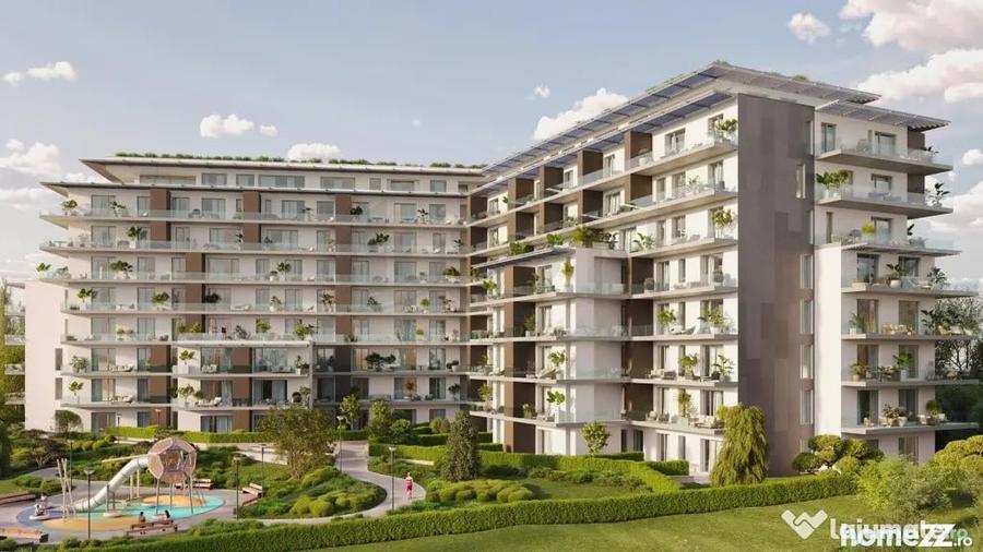 Apartament cu 4 camere semidecomandat în Nord