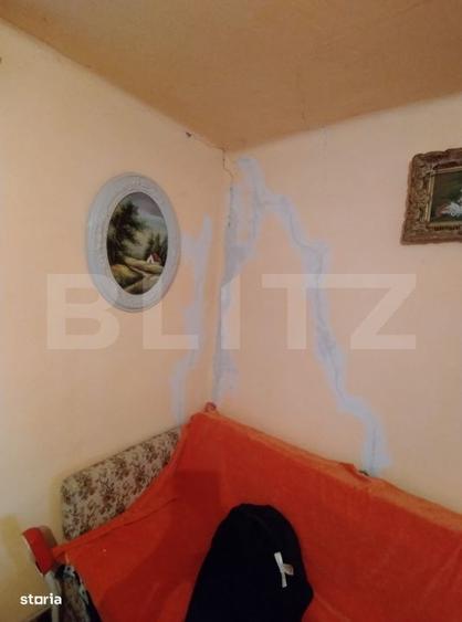 Casă cu 2 camere cu Teren 799 Mp în Central