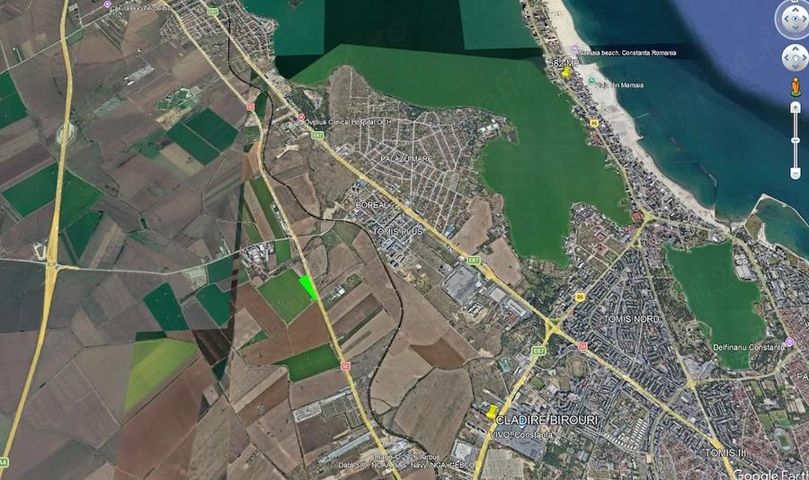 Teren de 3000 mp, în Tomis Plus