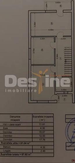 Duplex cu 4 camere cu Canalizare în Central