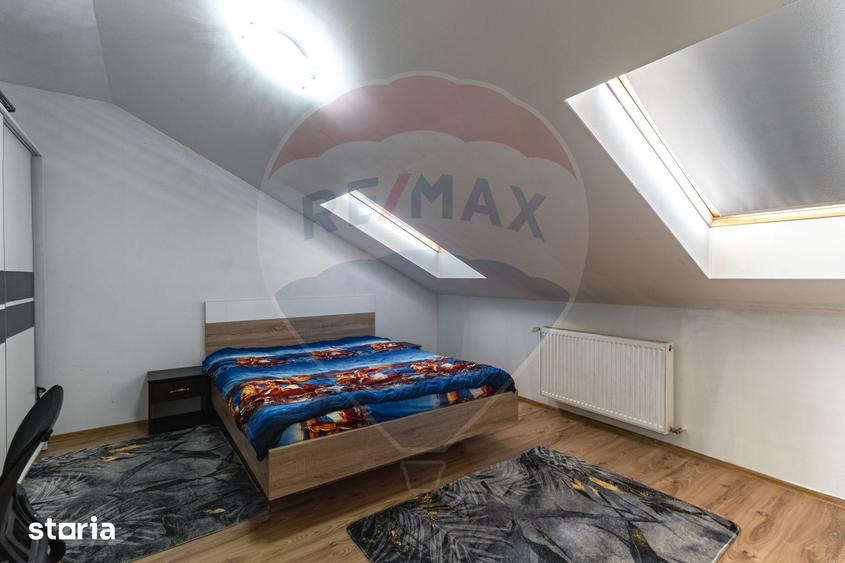 Apartament cu 3 camere decomandat, mobilat în Sânpetru