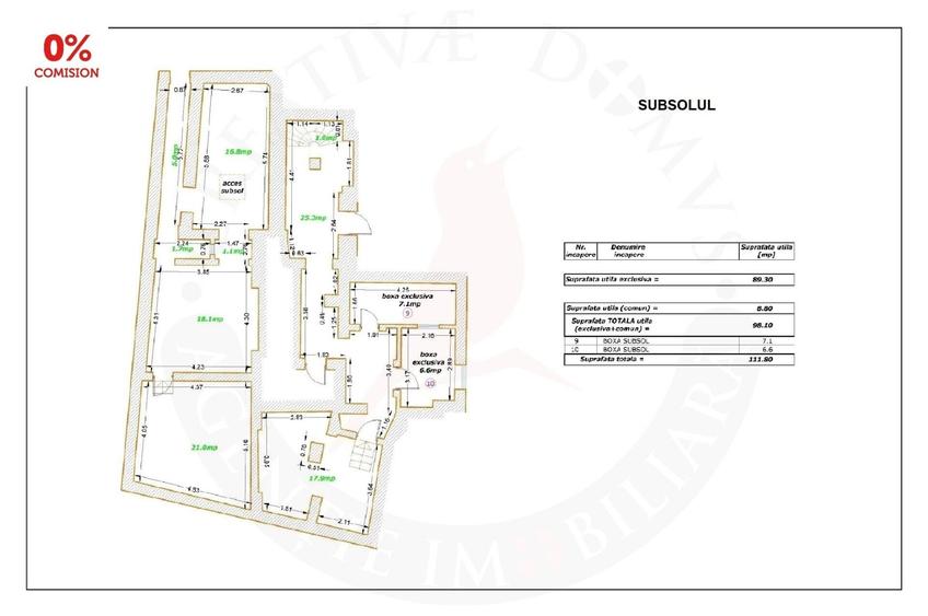 Cismigiu - Apartament distins, 3 camere, langa parc - 21