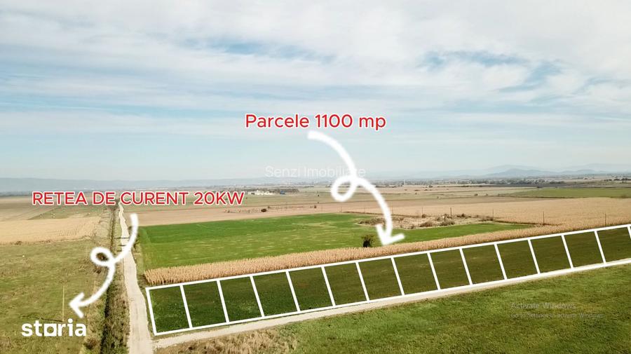 Parcele 1100 mp Pentru Microferme, Gradini Bio & Cre?terea Animalelor