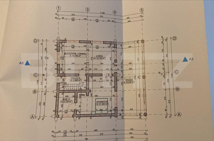 Casă individuală cu 4 camere în Vama