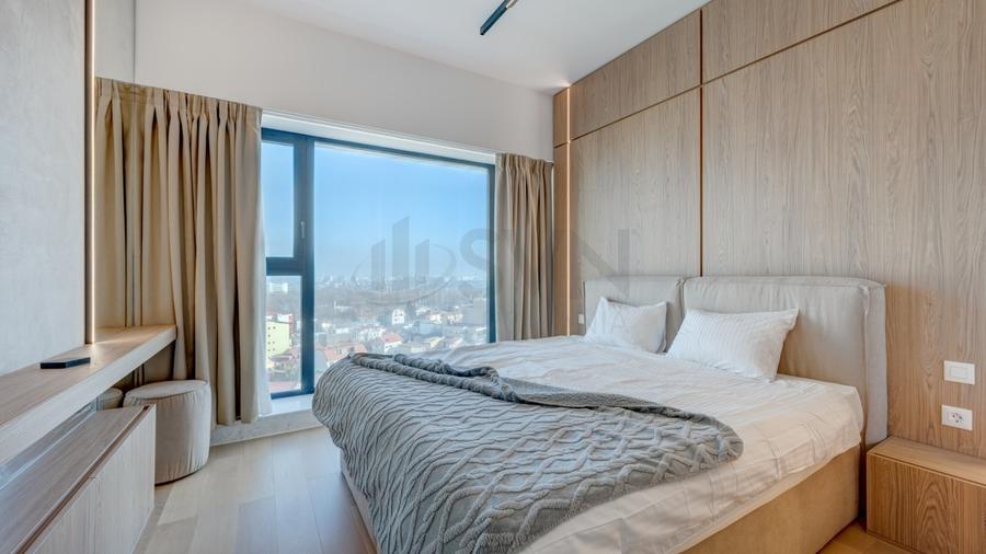Apartament cu 2 camere semidecomandat, mobilat în Barbu Văcărescu