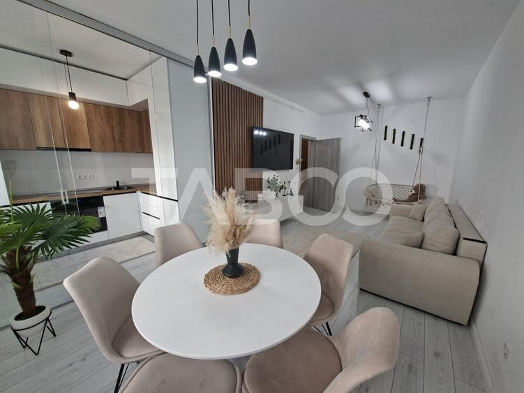 Apartament modern de inchiriat 2 camere balcon Mandra Sibiu - 1