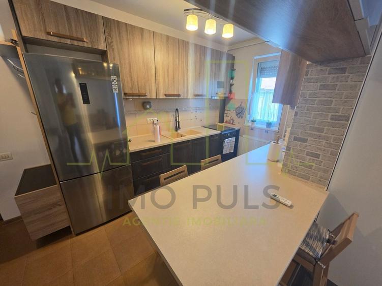 Apartament cu 2 camere semidecomandat, mobilat în Girocului