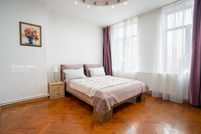 Apartament cu 6 camere circular, mobilat în Cișmigiu