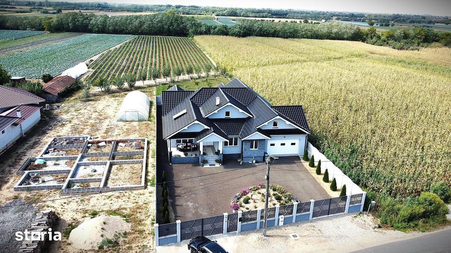 Casă cu 4 camere cu Teren 1500 Mp în Halmeu