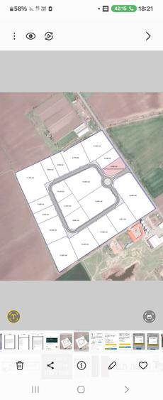 Teren de 147000 mp, în Exterior Vest