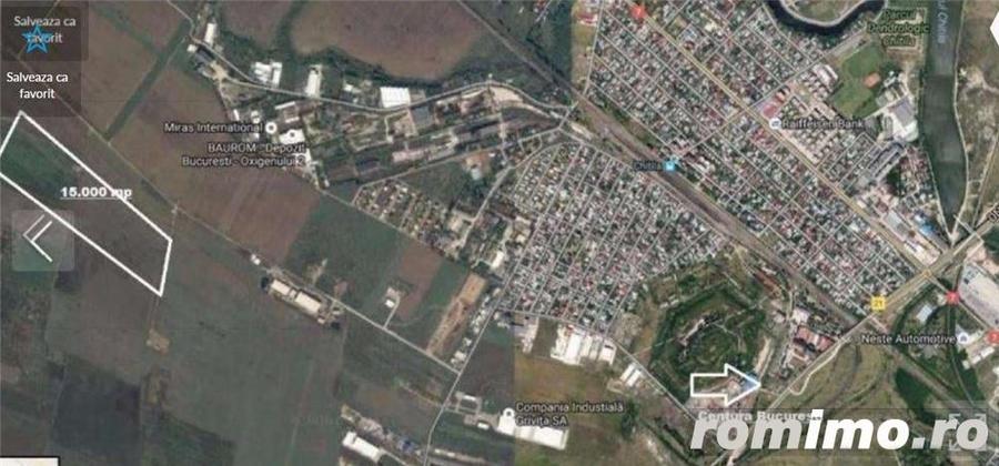 Teren de 15000 mp, în Vest