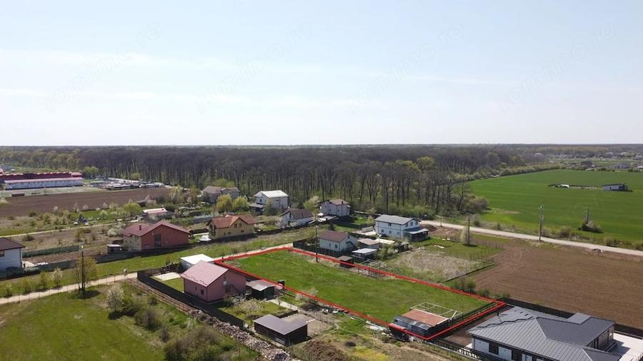 Teren de 2500 mp, în Snagov