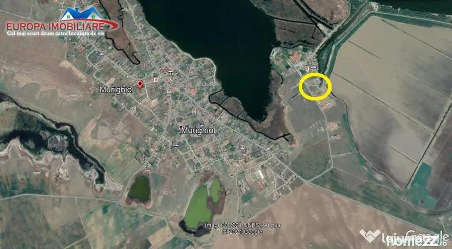 Teren de 2000 mp, în Murighiol