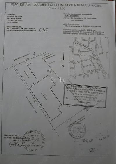 Casă cu 3 camere cu Teren 250 Mp în Lumina