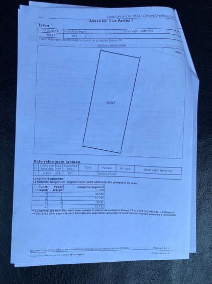 Teren Construcții intravilan de 601 mp, în Partoș