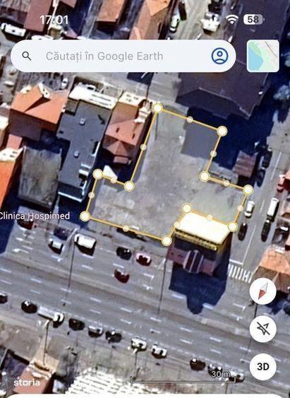 Teren de 937 mp, în Central