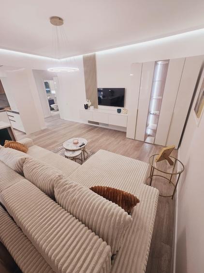 Apartament cu 2 camere semidecomandat, mobilat în Lujerului