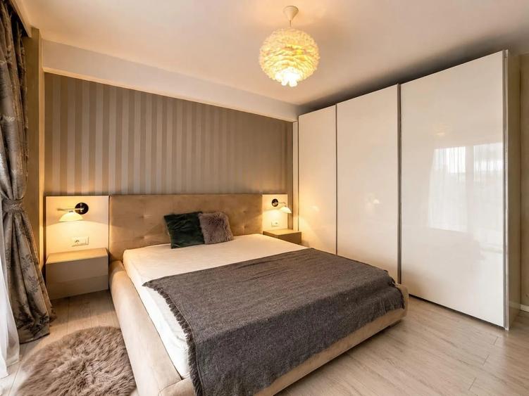 Apartament cu 3 camere nedecomandat, mobilat în Pipera