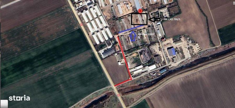 Vand teren intravilan cu Spatii agrozootehnice - 6
