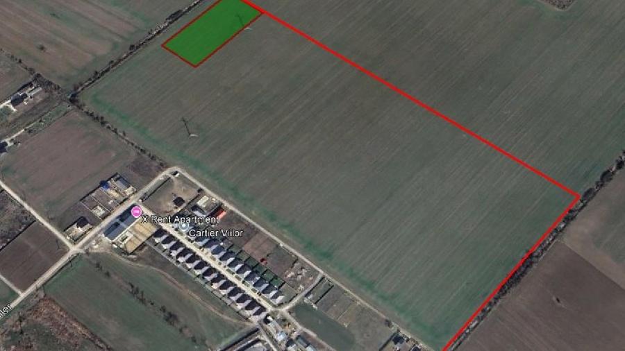 Teren agricol intravilan de 8800 mp, în 1 Decembrie