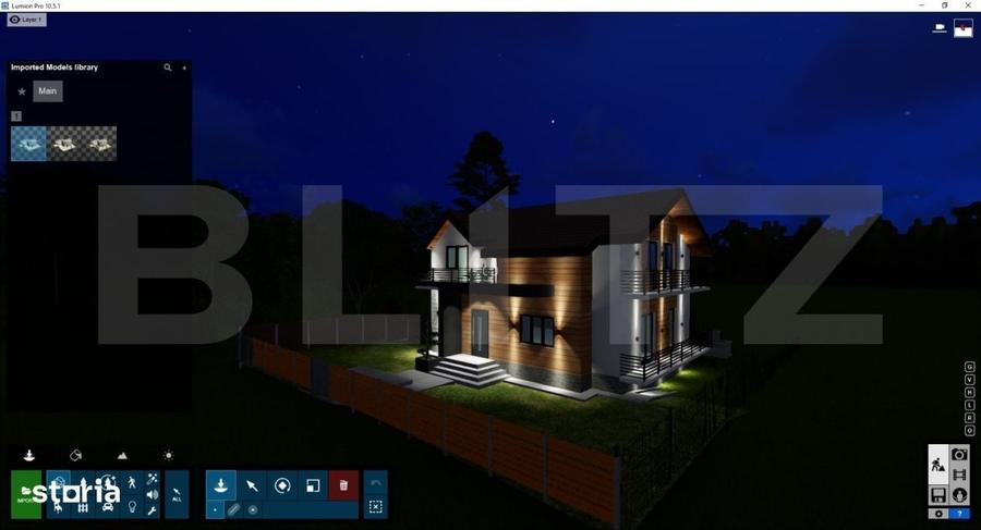 Casă cu 4 camere cu Teren 578 Mp în Hlincea
