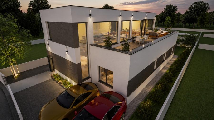 Casă individuală cu 4 camere cu Canalizare în Clinceni