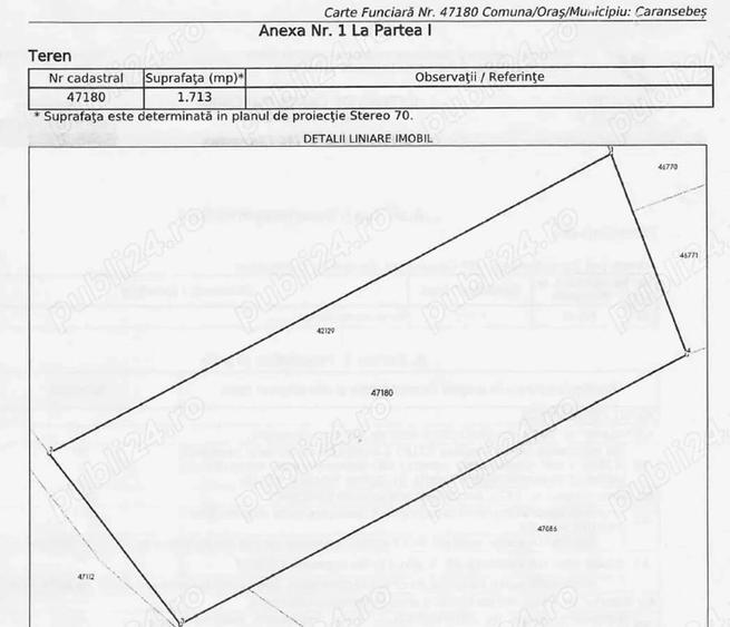 Teren de 1755 mp, în Central