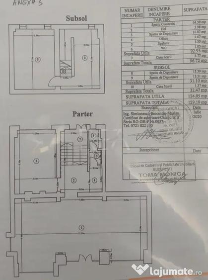 Spațiu comercial, de 124 mp, în Unirii