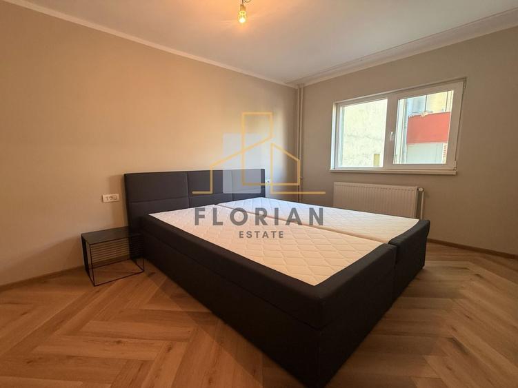 Apartament cu 3 camere semidecomandat, mobilat în Lugojului