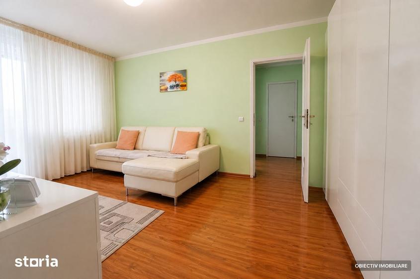 Apartament cu 2 camere semidecomandat în Central