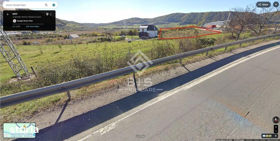Teren de 2500 mp, în Șieu