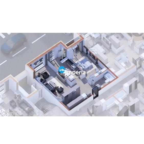 Apartament cu 2 camere decomandat în Copou