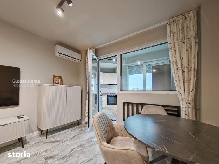 Apartament cu 2 camere decomandat, mobilat în Dorobanți