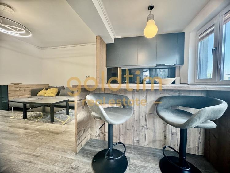 Apartament cu 2 camere semidecomandat, mobilat în Pipera