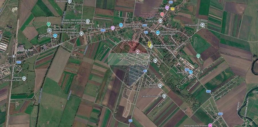 Teren de 515 mp, în Bod