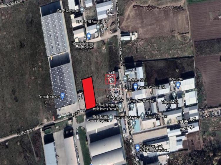 Teren de 4415 mp, în Central