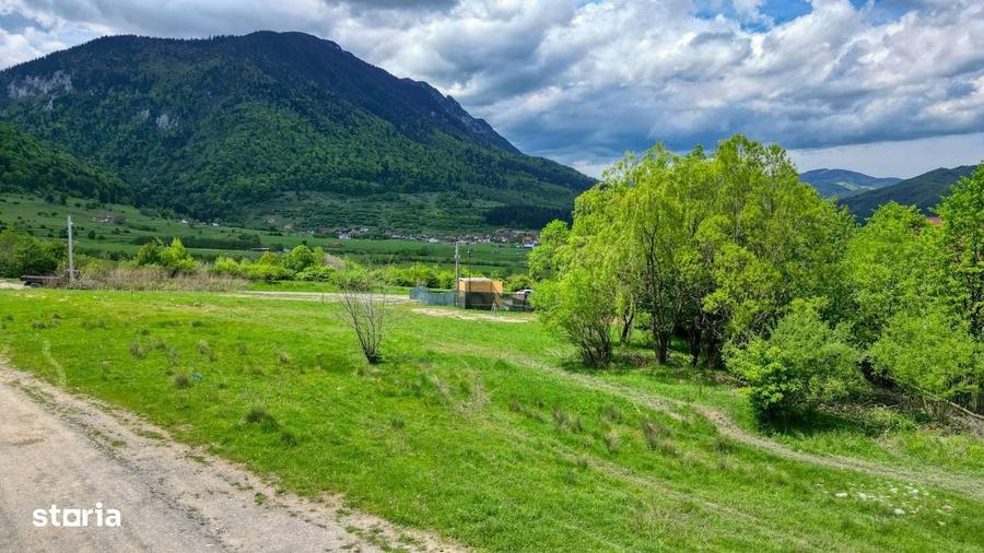 Teren intravilan 1273 mp zona Bran(Tohanita) la 4 km de Zarnesti - 1