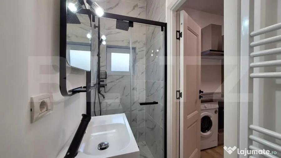 Apartament cu 2 camere decomandat, mobilat în Lunei