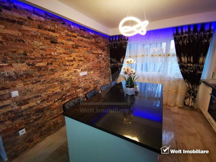 Apartament cu 3 camere semidecomandat, mobilat în Baciu