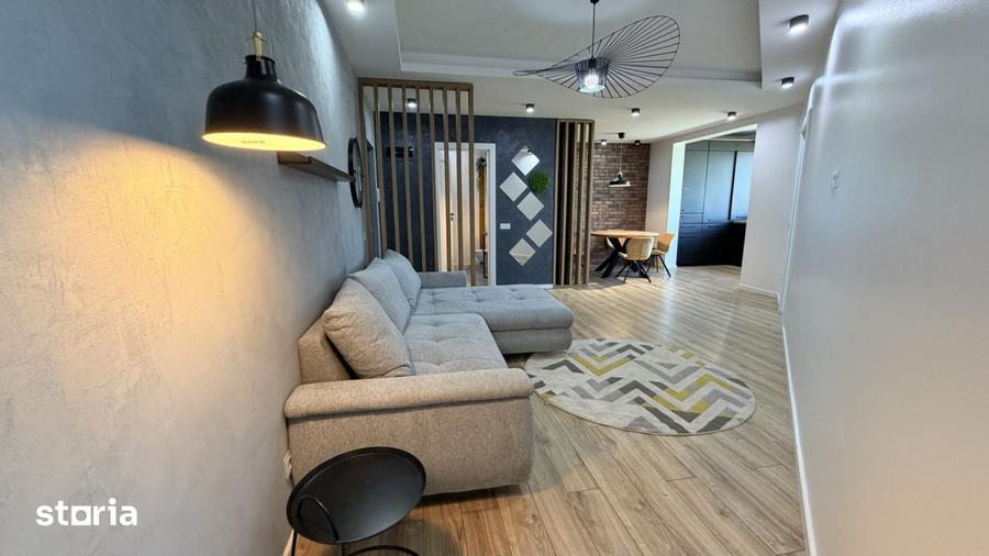Apartament cu 3 camere, mobilat în Florești