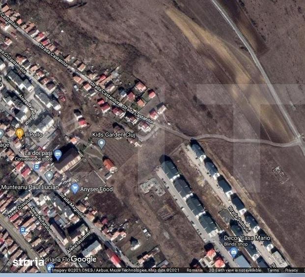 Teren de 2200 mp, în Baciu