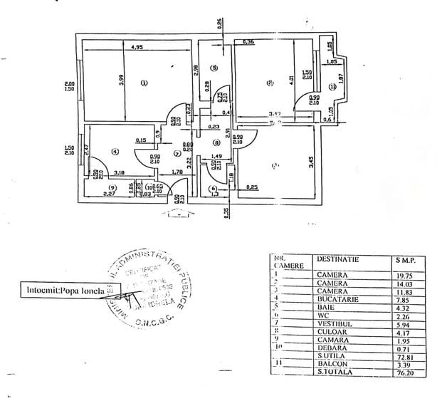 Apartament cu 3 camere decomandat în Vitan Mall