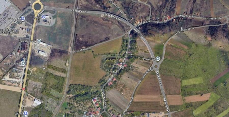 Teren Construcții intravilan de 3700 mp, în Episcopia Bihorului